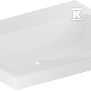 Umywalka iCon Light, 60x16x48 cm, bez przelewu, bez otworu na baterię, KeraTect 501.834.00.8 Umywalka iCon Light, 60x16x48 cm, bez przelewu, bez otworu na baterię, KeraTect 501.834.00.8