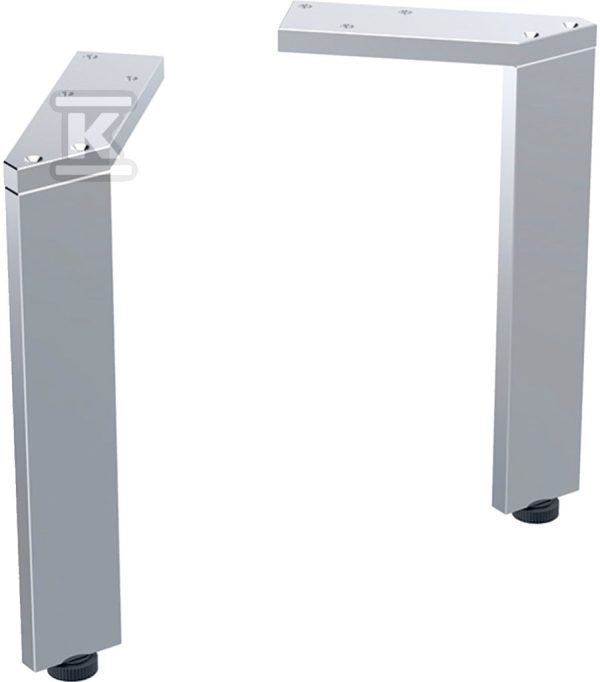 Zestaw nóg, H27.7cm, 2 sztuki, chrom błyszczący 502.330.00.1