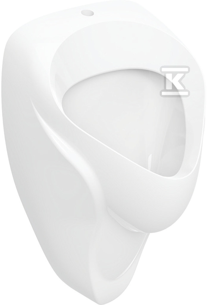 Pisuar Alex, B38cm, H64.5cm, T35cm, dopływ u góry, odpływ do tyłu 502.905.00.1 - obrazek 1
