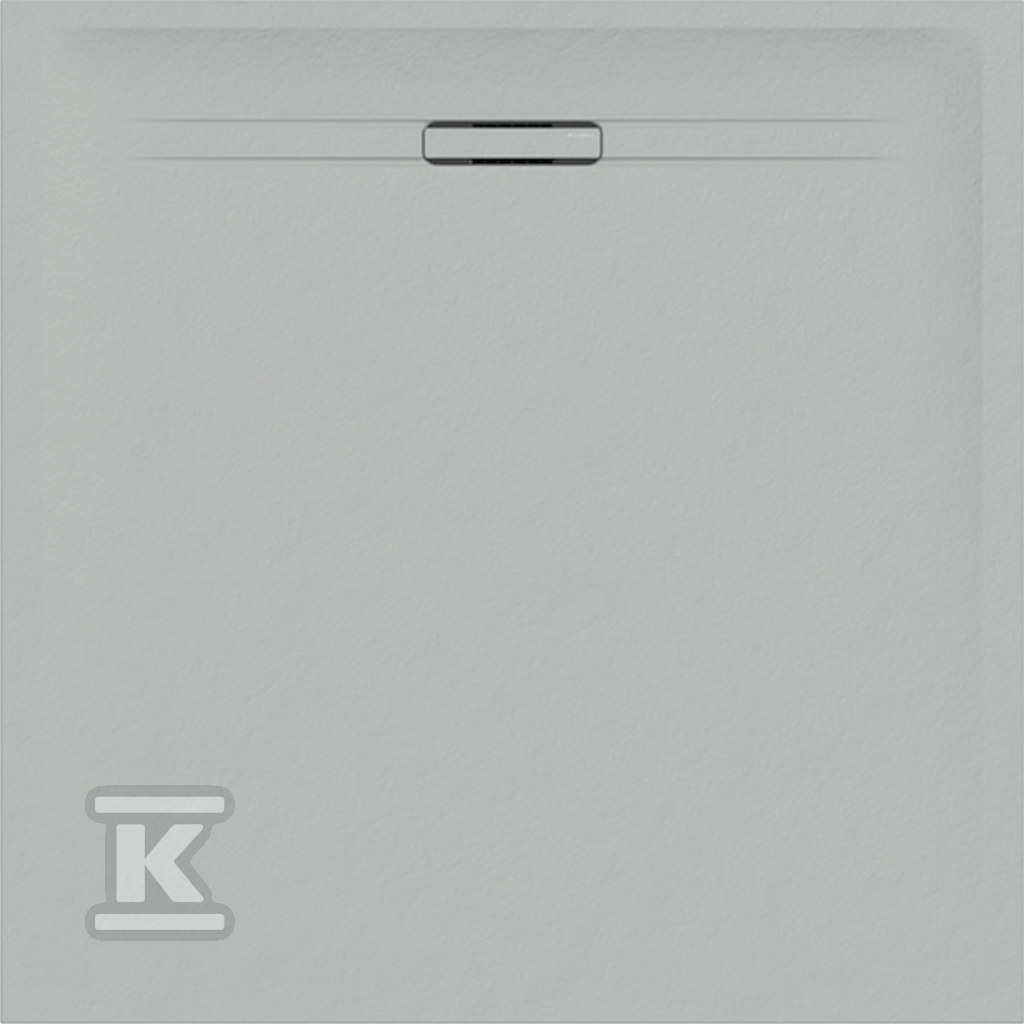 Brodzik kwadratowy Sestra 80x80 cm, szary 550.291.00.2 - obrazek 1
