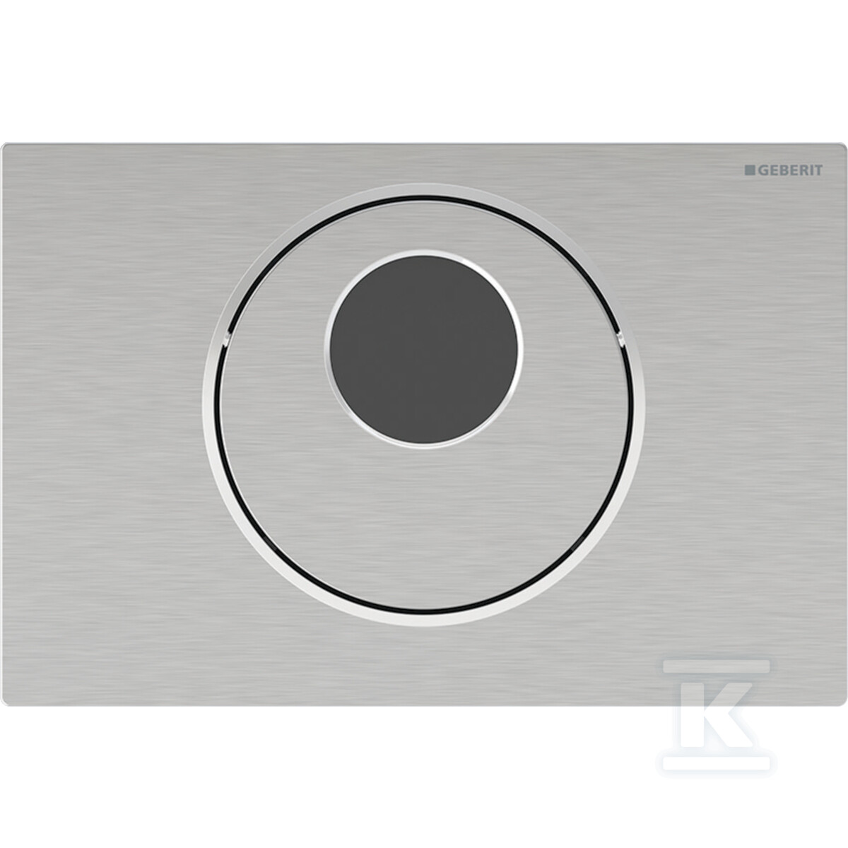 Elektroniczny zestaw uruchamiający WC , IR, Sigma10, 12cm, stal nierdz. 115.890.SN.6 - obrazek 1