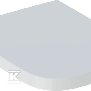 Deska sedesowa WC uniwersalna biała Selnova Square mocowanie od góry, zawiasy metalowe, zachodząca pokrywa Geberit 501.555.01.1 Deska sedesowa WC uniwersalna biała Selnova Square mocowanie od góry, zawiasy metalowe, zachodząca pokrywa Geberit 501.555.01.1