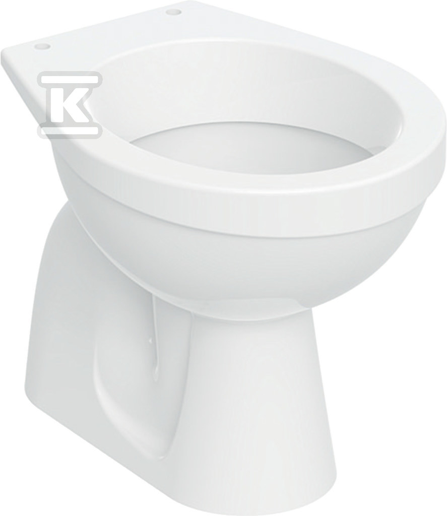 Miska WC stojąca Idol - lejowa, odpływ pionowy M13001000 - obrazek 1