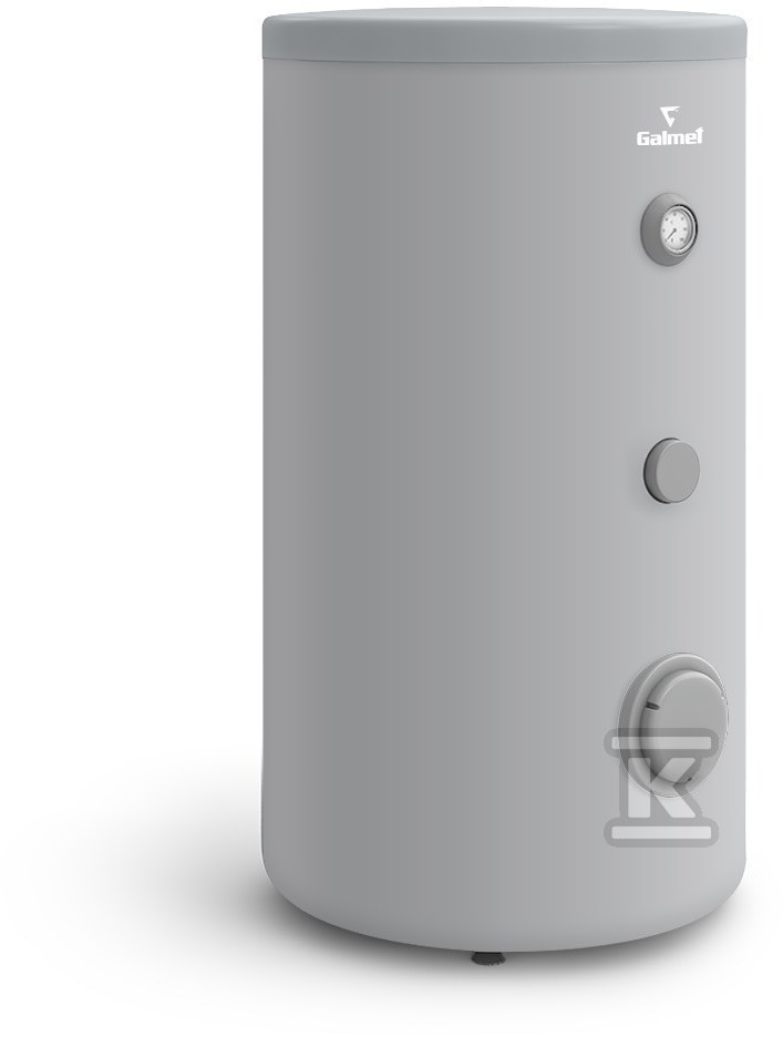 Wymiennik SGW(S) Tower 200L klasa A, z wężownicą spiralną, emaliowany, w piance poliuretanowej (Neodul) i obudowie skay 26-204600 - obrazek 1