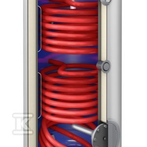Wymiennik SGW(S)B Tower Biwal 200L klasa A, z dwiema wężownicami spiralnymi, emaliowany, w piance poliuretanowej (Neodul) i obudowie skay 26-209800 Wymiennik SGW(S)B Tower Biwal 200L klasa A, z dwiema wężownicami spiralnymi, emaliowany, w piance poliuretanowej (Neodul) i obudowie skay 26-209800