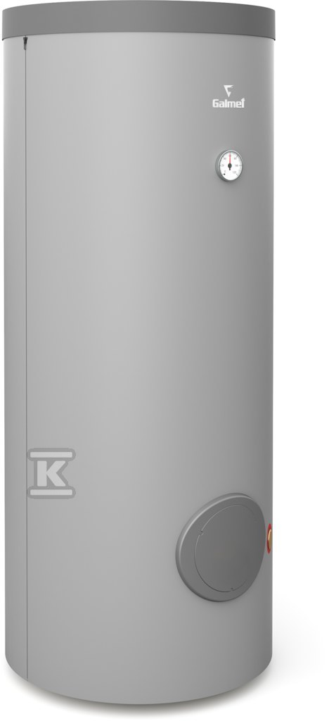 Wymiennik do pomp ciepła SGW(S) Maxi 300L z wężownicą spiralną 3,6m2, stojący, poliuretan, PVC szary, v.2 26-308500N - obrazek 1
