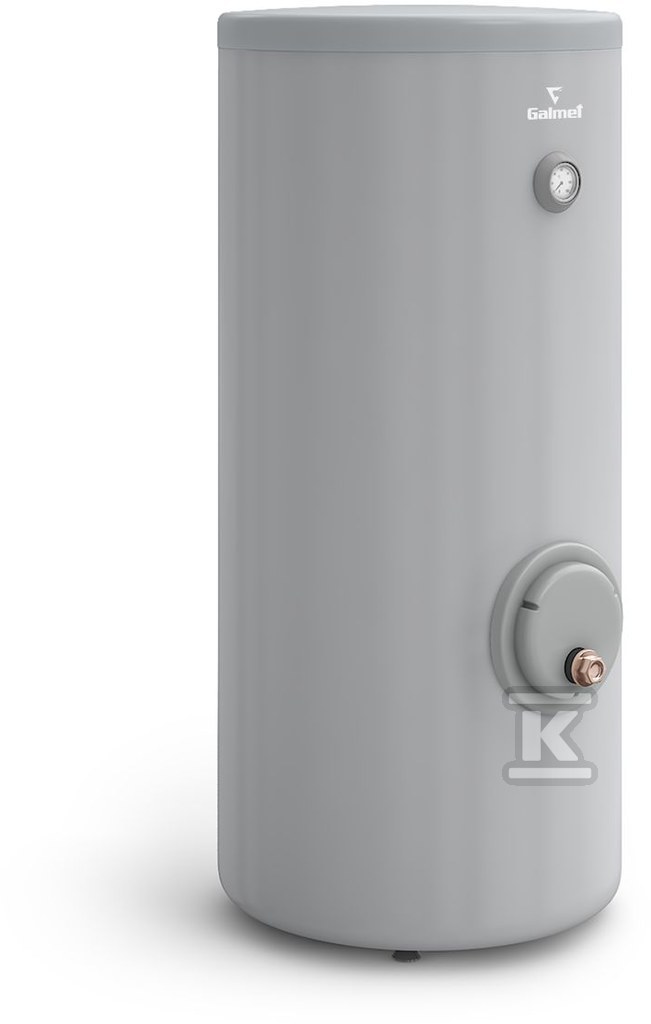 Wymiennik 400l MAXI PLUS SGW(S)B z dwiema wężownicami, emaliowany, twarda pianka poliuretanowa, skay, pionowy wolnostojący 26-409100N - obrazek 1