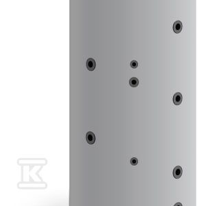 Zbiornik buforowy czarny 400L stojący, wężownica spiralna 6 m SG(B) poliuretan, skay, v.2 71-404100N Zbiornik buforowy czarny 400L stojący, wężownica spiralna 6 m SG(B) poliuretan, skay, v.2 71-404100N