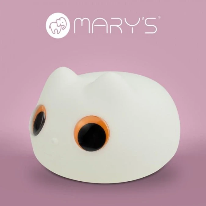 MARYS LAMPKA NOCNA LED KOTEK - obrazek 1