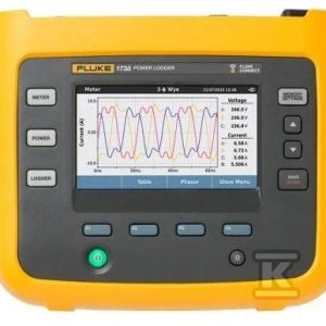 Rejestrator jakości zasilania trójfazowego Fluke 1736 w pakiecie z rocznym planem Premium Care 5596777 Rejestrator jakości zasilania trójfazowego Fluke 1736 w pakiecie z rocznym planem Premium Care 5596777
