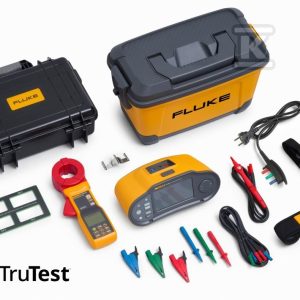 Wielofunkcyjny tester instalacji Fluke 1674 FC SCH/1630/FTT, w pakiecie z cęgami do uziemienia i oprogramowaniem TruTest 5581319 Wielofunkcyjny tester instalacji Fluke 1674 FC SCH/1630/FTT, w pakiecie z cęgami do uziemienia i oprogramowaniem TruTest 5581319