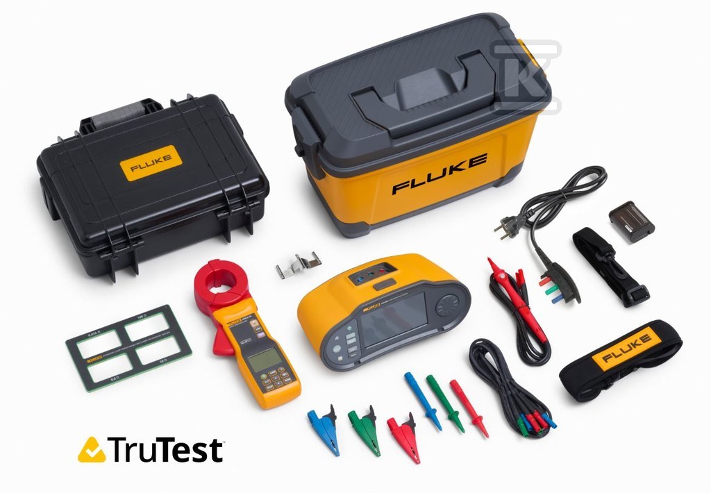 Wielofunkcyjny tester instalacji Fluke 1674 FC SCH/1630/FTT, w pakiecie z cęgami do uziemienia i oprogramowaniem TruTest 5581319 - obrazek 1
