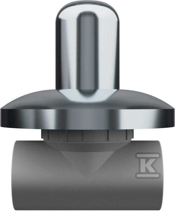 Zawór podtynkowy chromowany PPRC szary 1/2″ 20 GF Aquasystem 4301802040021