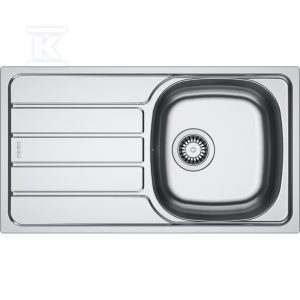 Zlewozmywak 1 komora SPARK SKL 611-78/44 stal szlachetna len 101.0712.226