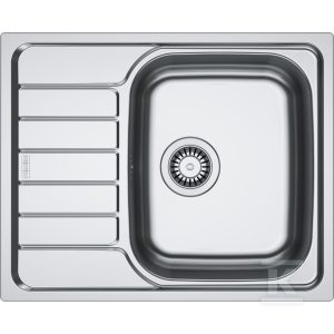Zlewozmywak 1 komora SPARK SKL 611-62/50 krótki ociekacz stal szlachetna len 101.0712.224