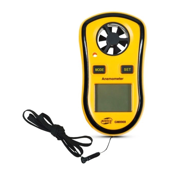 Miernik wiatru temperatury anemometr wiatromierz GM 8908 BENETECH - obrazek 1