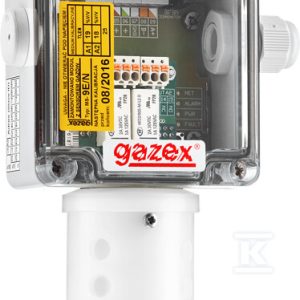 Detektor gazów DG-P1KL/MR gazy palne (węglowodory proste), zakres 100 %DGW, sensor katalityczny, RS485, 2 wyj stykowe