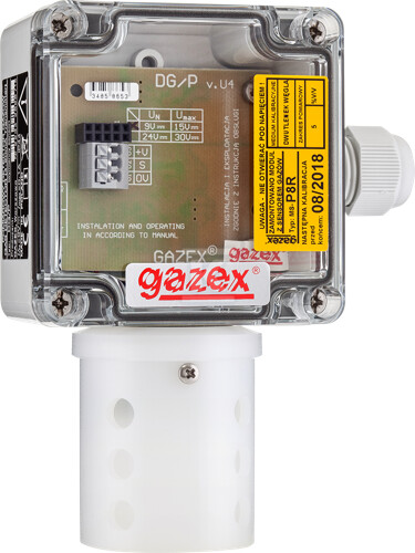 Detektor gazów DG-P7KL3/N wodór (selektywny), zakres 100 %DGW, sensor katalityczny - obrazek 1