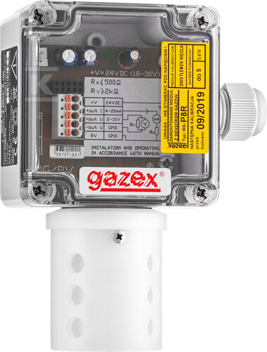 Detektor gazów DG-PV1KL4 metan, zakres 100 %DGW, sensor katalityczny, RS-485, 2 wyj Stykowe - obrazek 1