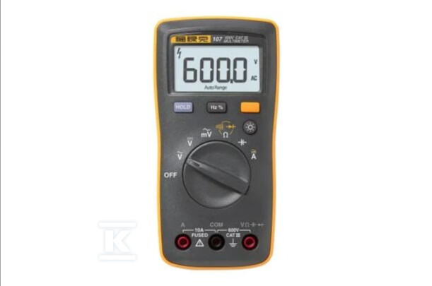 Kieszonkowy multimetr cyfrowy Fluke 107 CAT III 4367953 - obrazek 1
