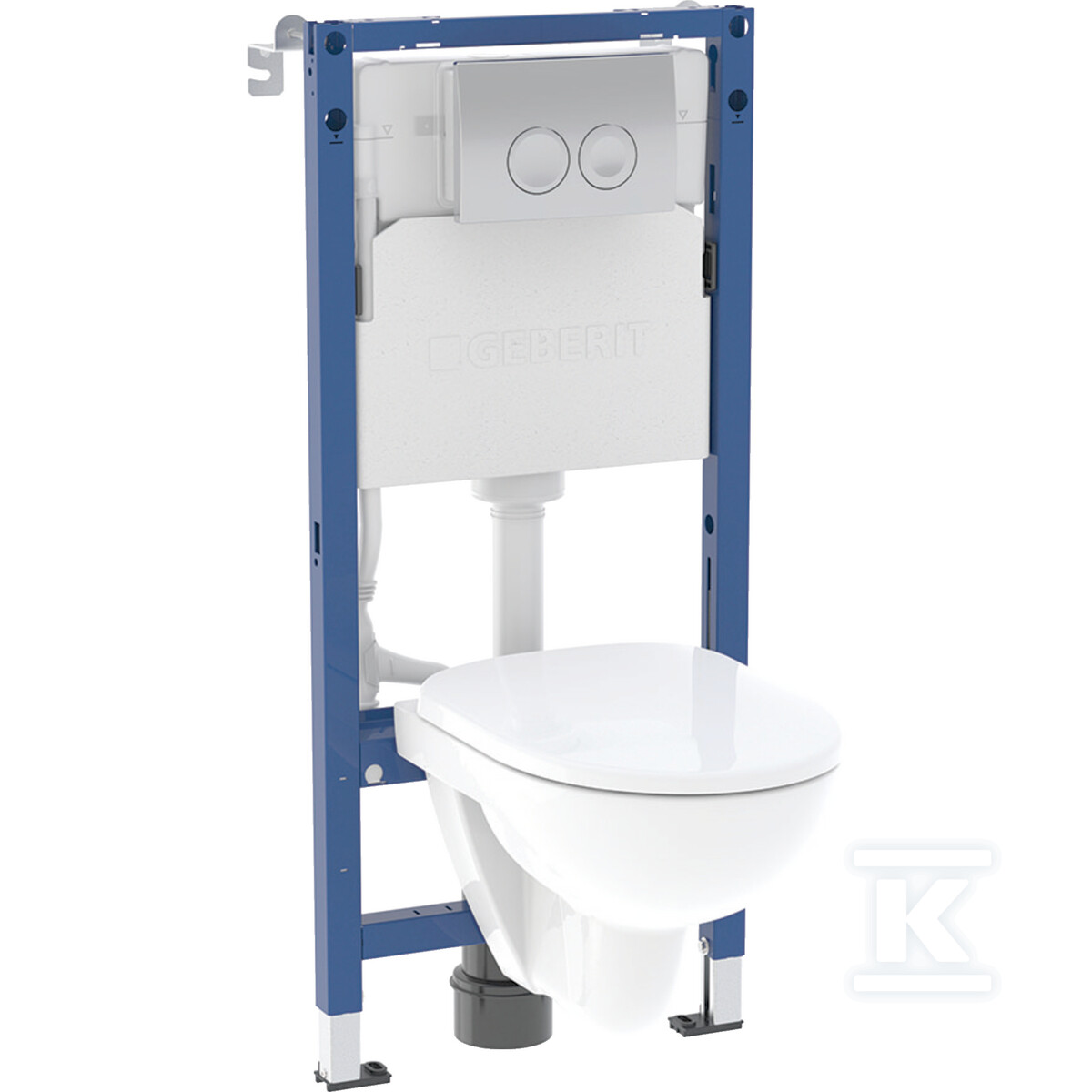 Zestaw stelażowy Duofix Basic Delta25 Selnova Compact 118.341.21.3 - obrazek 1