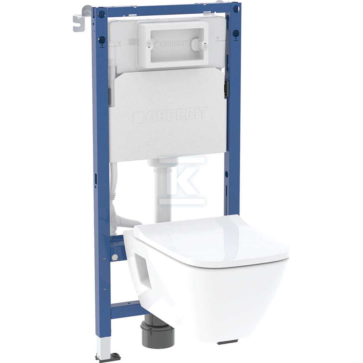 Zestaw stelażowy Duofix Basic Selnova Square 118.344.00.3 - obrazek 1