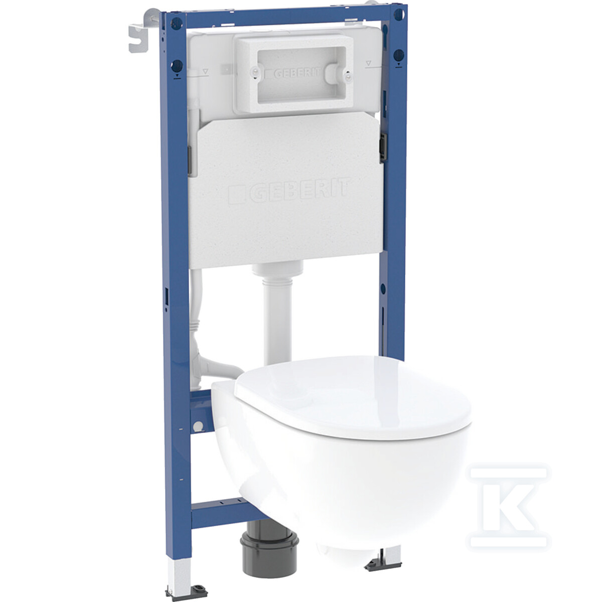 Zestaw stelażowy Duofix Basic Selnova Premium (kryte mocowania) 118.345.00.3 - obrazek 1