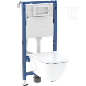 Zestaw stelażowy Duofix Basic Smyle Square 118.346.00.3 Zestaw stelażowy Duofix Basic Smyle Square 118.346.00.3