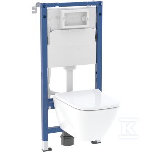 Zestaw stelażowy Duofix Basic Smyle Square krótka 118.348.00.3 Zestaw stelażowy Duofix Basic Smyle Square krótka 118.348.00.3