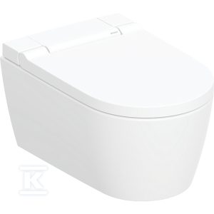 Urządzenie WC z funkcją higieny intymnej Geberit AquaClean Sela, wisząca miska WC: Miska ustępowa: biały / KeraTect, Panel dekoracyjny: biały 146.220.11.1
