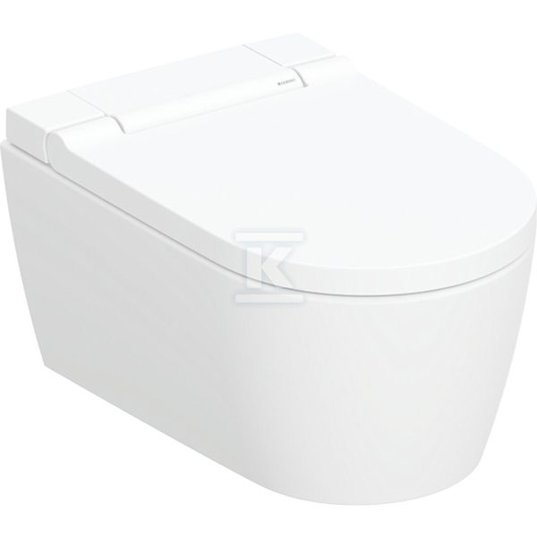 Urządzenie WC z funkcją higieny intymnej Geberit AquaClean Sela, wisząca miska WC: Miska ustępowa: biały, matowy, Panel dekoracyjny: biały matowy 146.220.JT.1