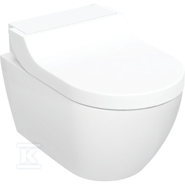 Urządzenie WC z funkcją higieny intymnej Geberit AquaClean Tuma Comfort, wisząca miska WC: Miska ustępowa: biały / KeraTect, Panel dekoracyjny: biały 146.290.11.1
