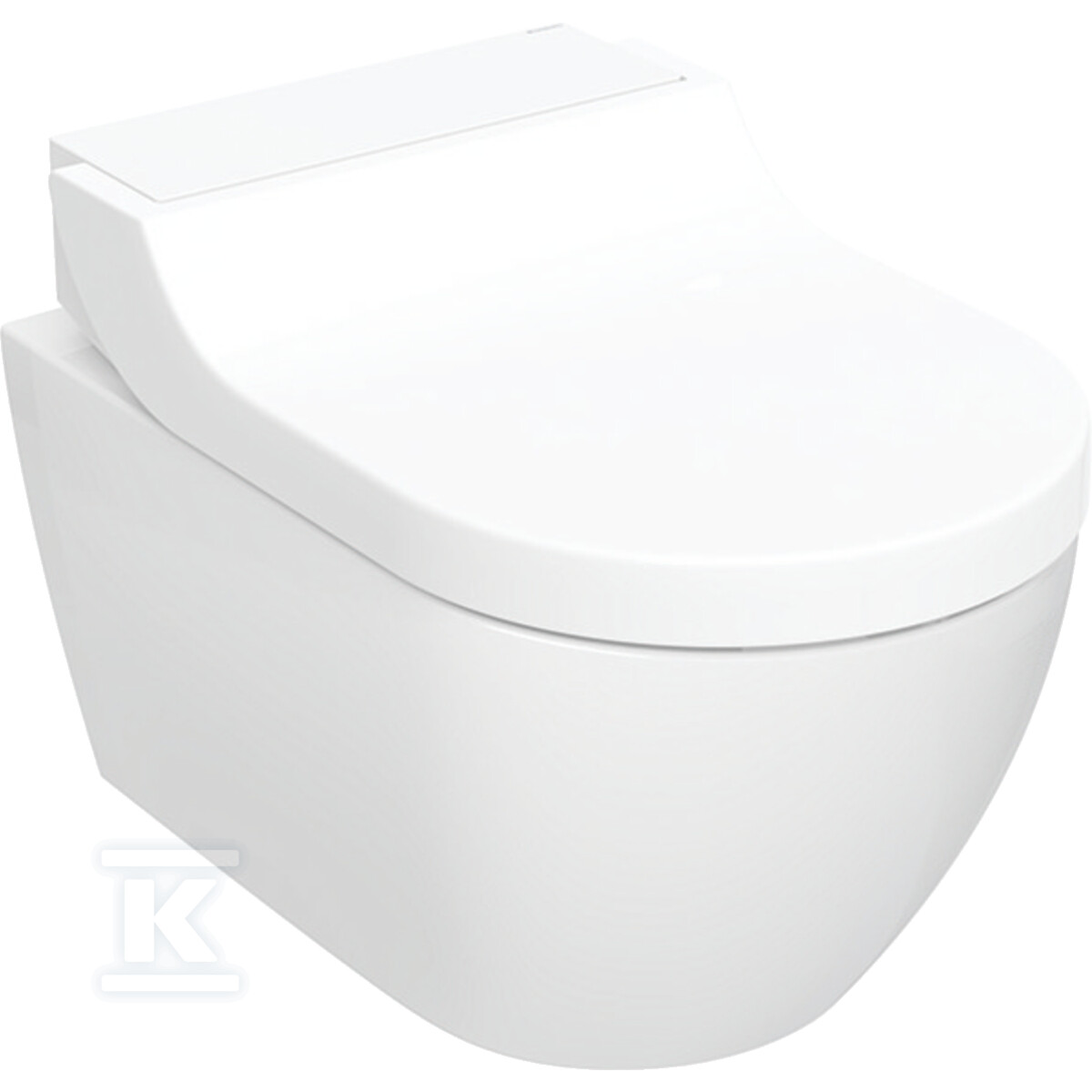 Urządzenie WC z funkcją higieny intymnej Geberit AquaClean Tuma Comfort, wisząca miska WC: Miska ustępowa: biały / KeraTect, Panel dekoracyjny: biały 146.290.11.1 - obrazek 1
