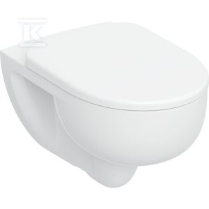 Zestaw wiszącej miski WC Geberit Selnova, lejowa, TurboFlush, z deską sedesową 503.083.00.1 Zestaw wiszącej miski WC Geberit Selnova, lejowa, TurboFlush, z deską sedesową 503.083.00.1