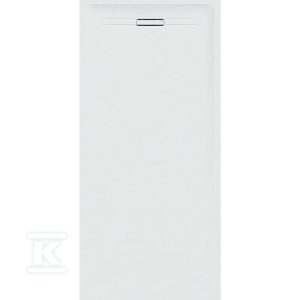 Brodzik prostokątny Geberit Sestra: 170x80x4cm, Biały / Struktura łupka 550.228.00.2