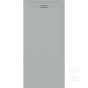 Brodzik prostokątny Geberit Sestra: 170x80x4cm, Szary / Struktura łupka 550.234.00.2