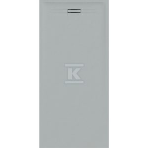 Brodzik prostokątny Geberit Sestra: 170x90x4cm, Szary / Struktura łupka 550.235.00.2