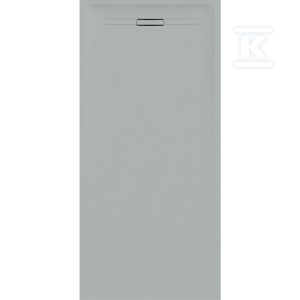 Brodzik prostokątny Geberit Sestra: 180x90x4cm, Szary / Struktura łupka 550.236.00.2