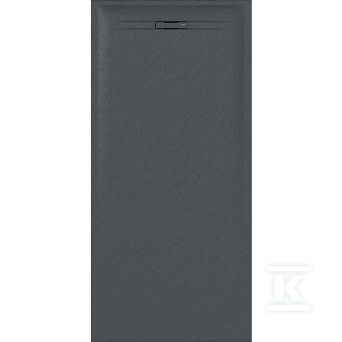 Brodzik prostokątny Geberit Sestra: 180x90x4cm, Grafit / Struktura łupka 550.239.00.2 - obrazek 1