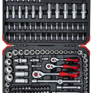 Zestaw kluczy nasadowych 1/4 3/8 1/2 172 szt. R45603172 Zestaw kluczy nasadowych 1/4 3/8 1/2 172 szt. R45603172