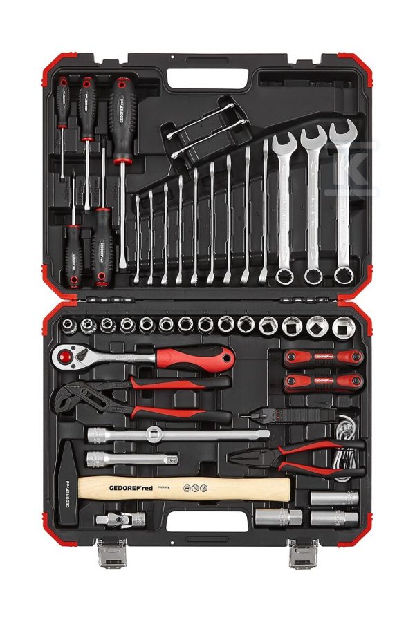 Zestaw kluczy nasadowych 1/2 61tlg Auto-Universal R69003061
