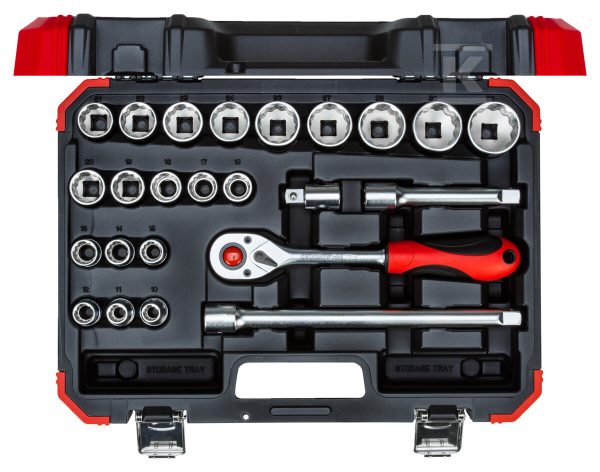 zestaw kluczy wtykowych 1/2 SW10-32mm 24tlg R69013024
