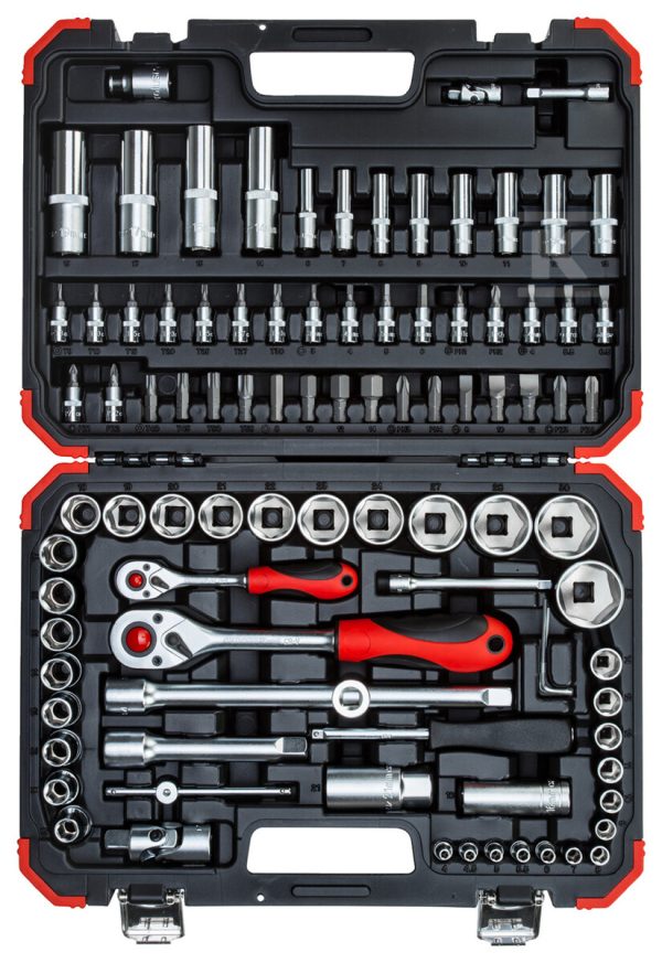 Zestaw kluczy nasadowych 1/4 1/2 94 szt. R46003094