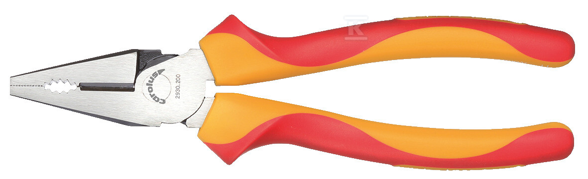 Szczypce kombajnowe VDE Rękojeść L.200mm 2K R29300200 - obrazek 1