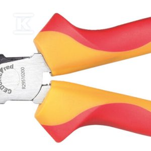 Szczypce płaskie VDE Szczypce płaskie L.200mm 45° 2C uchwyt R29510200 Szczypce płaskie VDE Szczypce płaskie L.200mm 45° 2C uchwyt R29510200