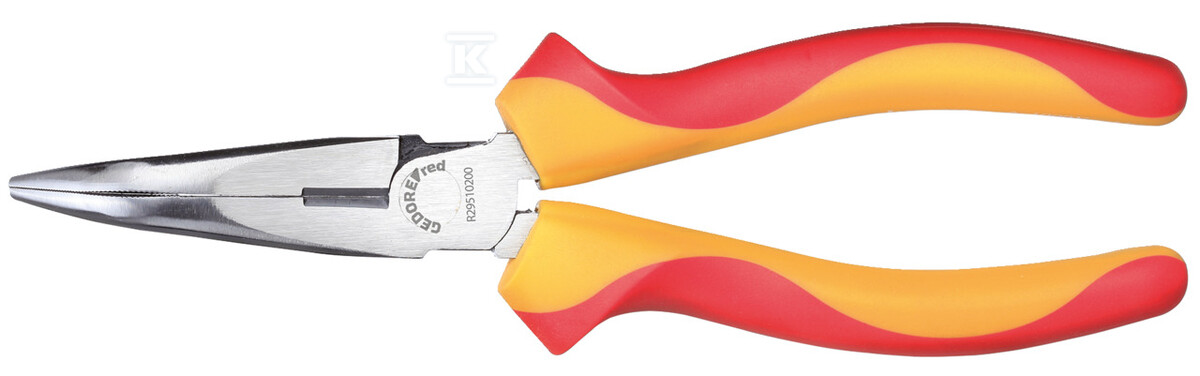 Szczypce płaskie VDE Szczypce płaskie L.200mm 45° 2C uchwyt R29510200 - obrazek 1