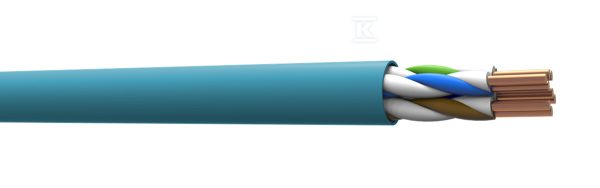 Kabel teleinformatyczny tcU/UTP kat.6 Cu LSZH Dca (500m) 27515