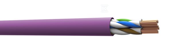Kabel teleinformatyczny tcU/UTP kat.5e Cu LSZH B2ca (500m) 27339