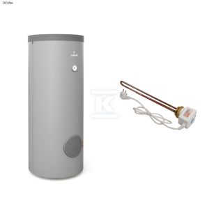 Wymiennik do pomp ciepła SGW(S) Maxi 300L z kompletem elektrycznym z grzałką 2kW – K6/4″ z wężownicą spiralną 3,6m2, stojący, poliuretan, PVC szary, v.2 DLV066 Wymiennik do pomp ciepła SGW(S) Maxi 300L z kompletem elektrycznym z grzałką 2kW – K6/4″ z wężownicą spiralną 3,6m2, stojący, poliuretan, PVC szary, v.2 DLV066