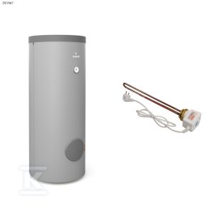 Wymiennik do pomp ciepła SGW(S) Maxi 250L z kompletem elektrycznym z grzałką 2kW – K6/4″ z wężownicą spiralną 2,9m2, stojący, poliuretan, PVC szary, v.2 DLV067 Wymiennik do pomp ciepła SGW(S) Maxi 250L z kompletem elektrycznym z grzałką 2kW – K6/4″ z wężownicą spiralną 2,9m2, stojący, poliuretan, PVC szary, v.2 DLV067